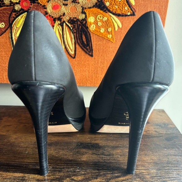 Cole Haan| ‘Chelsea’ Dark Grey Platform 4” Pumps Sz 8.5 - Picture 5 of 11